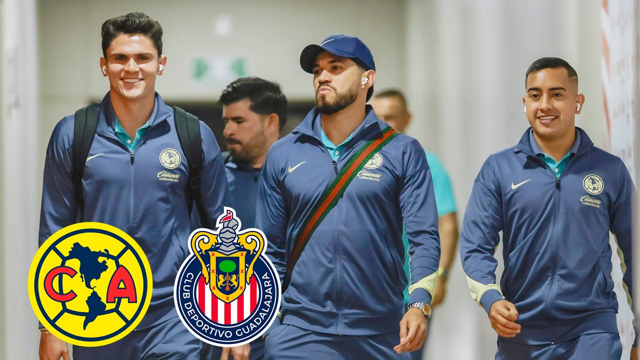 América llega para enfrentar a Chivas en el "Clásico Nacional" de Liga MX