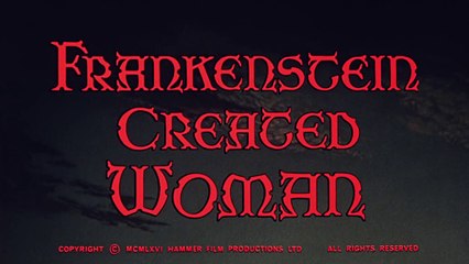 Frankenstein Created Woman - 1967 [Hammer]