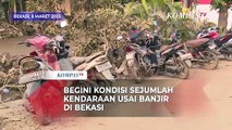 Begini Penampakan Kondisi Sejumlah Kendaraan Usai Banjir di Bekasi