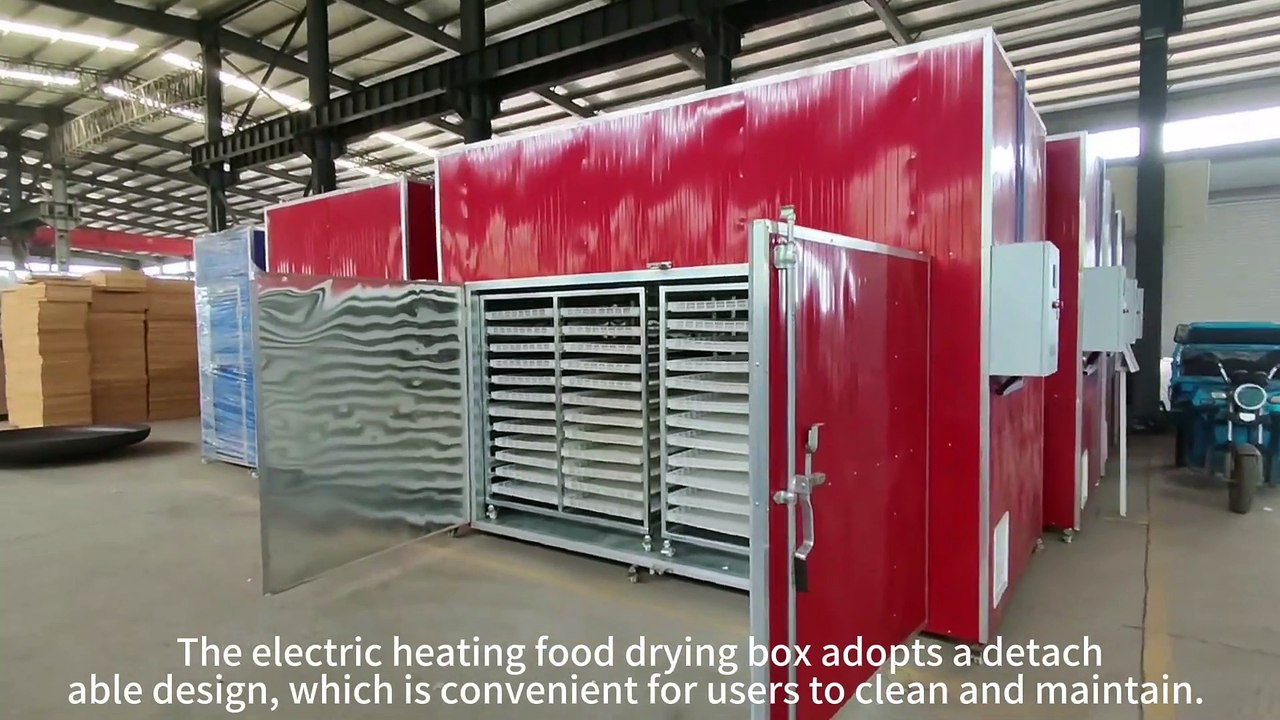 The electric heating food drying box