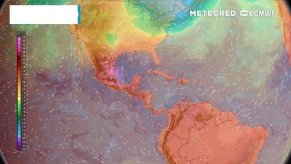 Semana de extremo en México con intenso calor, viento severo y varios frentes fríos