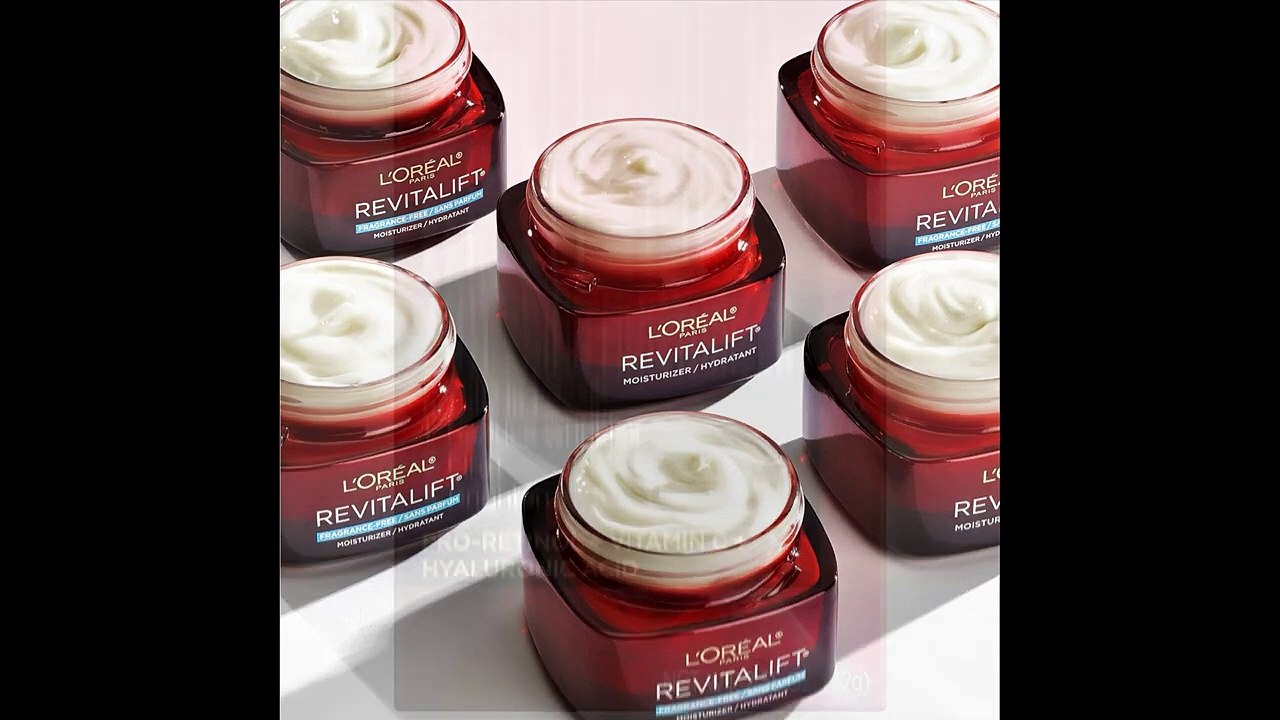 L'Oreal Paris Revitalift Triple Power Anti-Aging Face Moisturizer, Pro Retinol, Hyaluronic Acid & Vitamin C, Reduce Wrinkles, Fragrance Free 1.7 Oz