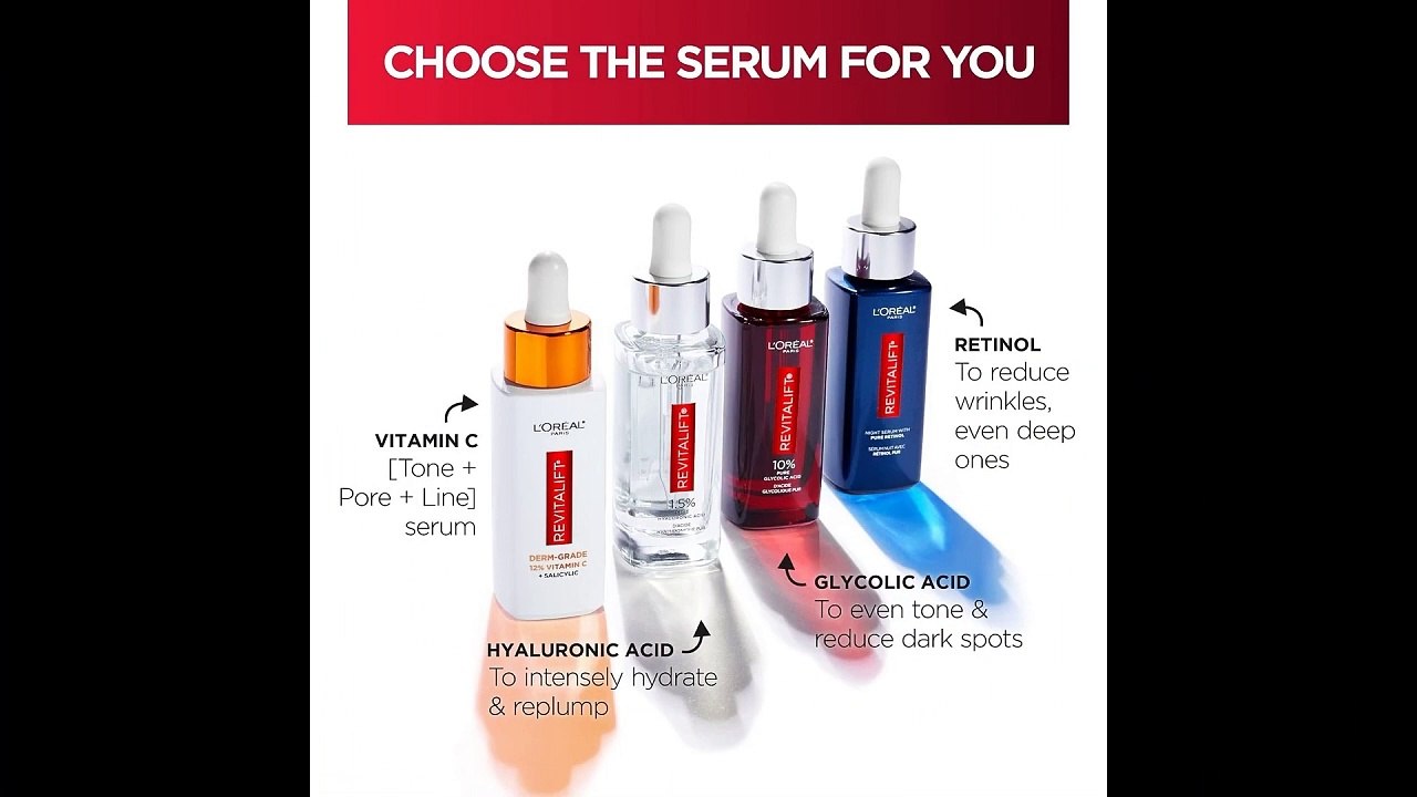 L'Oreal Paris Revitalift 1.5% Pure Hyaluronic Acid Face Serum, Hydrate & Reduce Wrinkles, Fragrance Free 1.7 oz