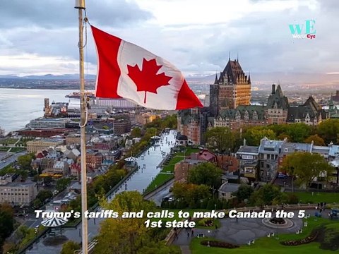 Trudeau Surges in Polls After Trump Threatens Canada! 🇨🇦🔥 US - Canada - WorldEye