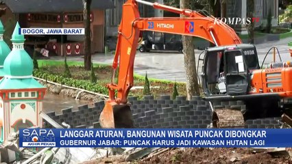 Pembongkaran Wahana Wisata Hibisc Fantasy Park di Puncak Bogor, Ditargetkan Rampung dalam 2 Minggu