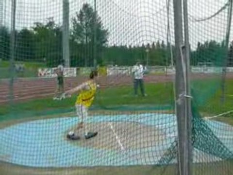 Athlé lancer disque interclubs 34,51m