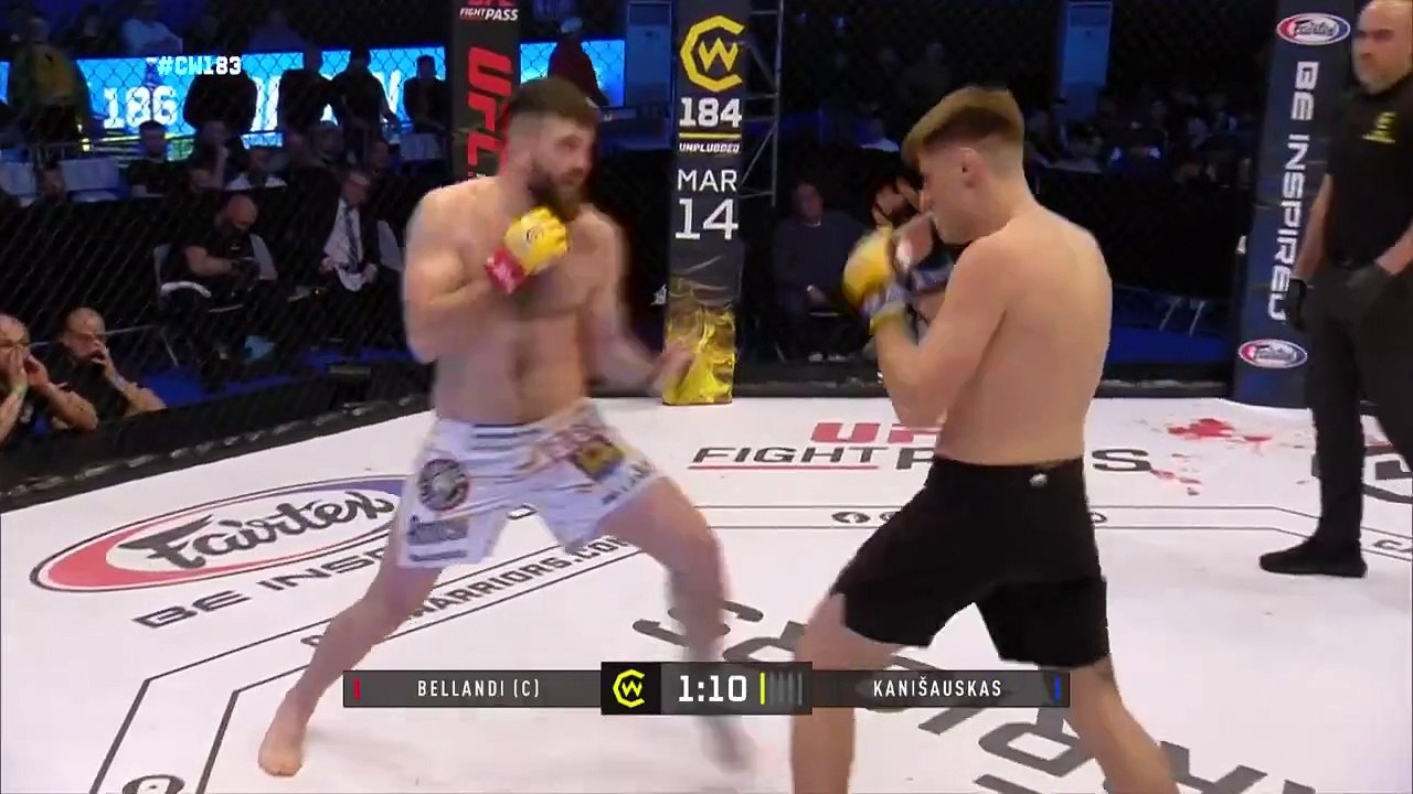 DARRIO BELLANDI VS NAGLIS KANISAUSKAS