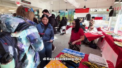 Mahasiswa Indonesia Perkenalkan Rendang dan Bika Ambon di Virginia