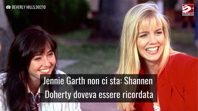 Jennie Garth non ci sta: Shannen Doherty doveva essere ricordata