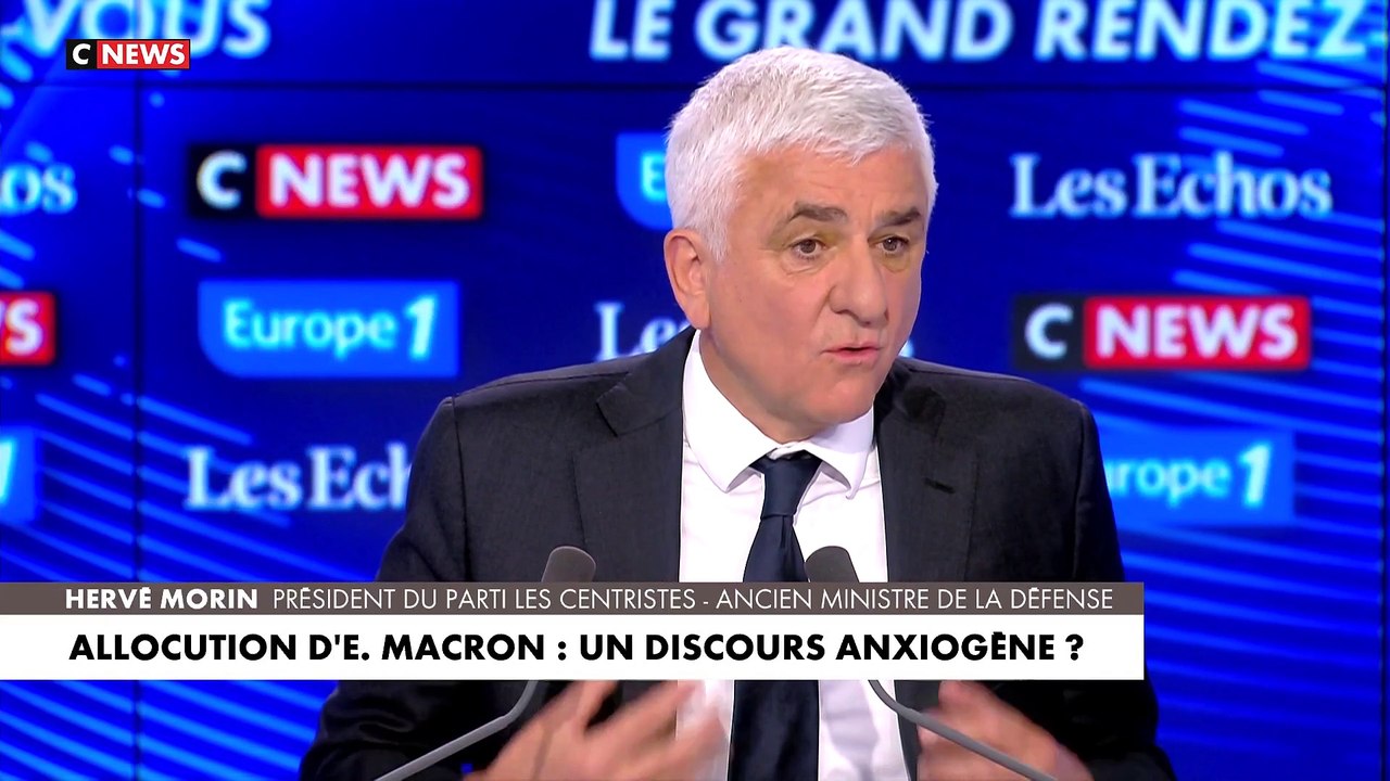 Hervé Morin : «En face de nous, nous avons des gens qui ne sont pas dans des régimes démocratiques»