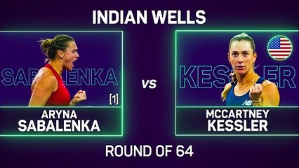 Sabalenka cruises into Indian Wells third round
