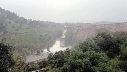 Arroyos y embalses de Córdoba tras el paso de Jana
