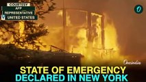 U.S New York Wildfire | Video Shows Thick Wildfire Smoke Engulfing Long Island, Emergency Declared