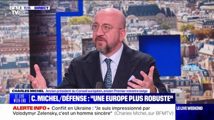 Guerre en Ukraine: Charles Michel estime que des "garanties de sécurité" sont nécessaires pour une "paix durable, juste et convaincante"