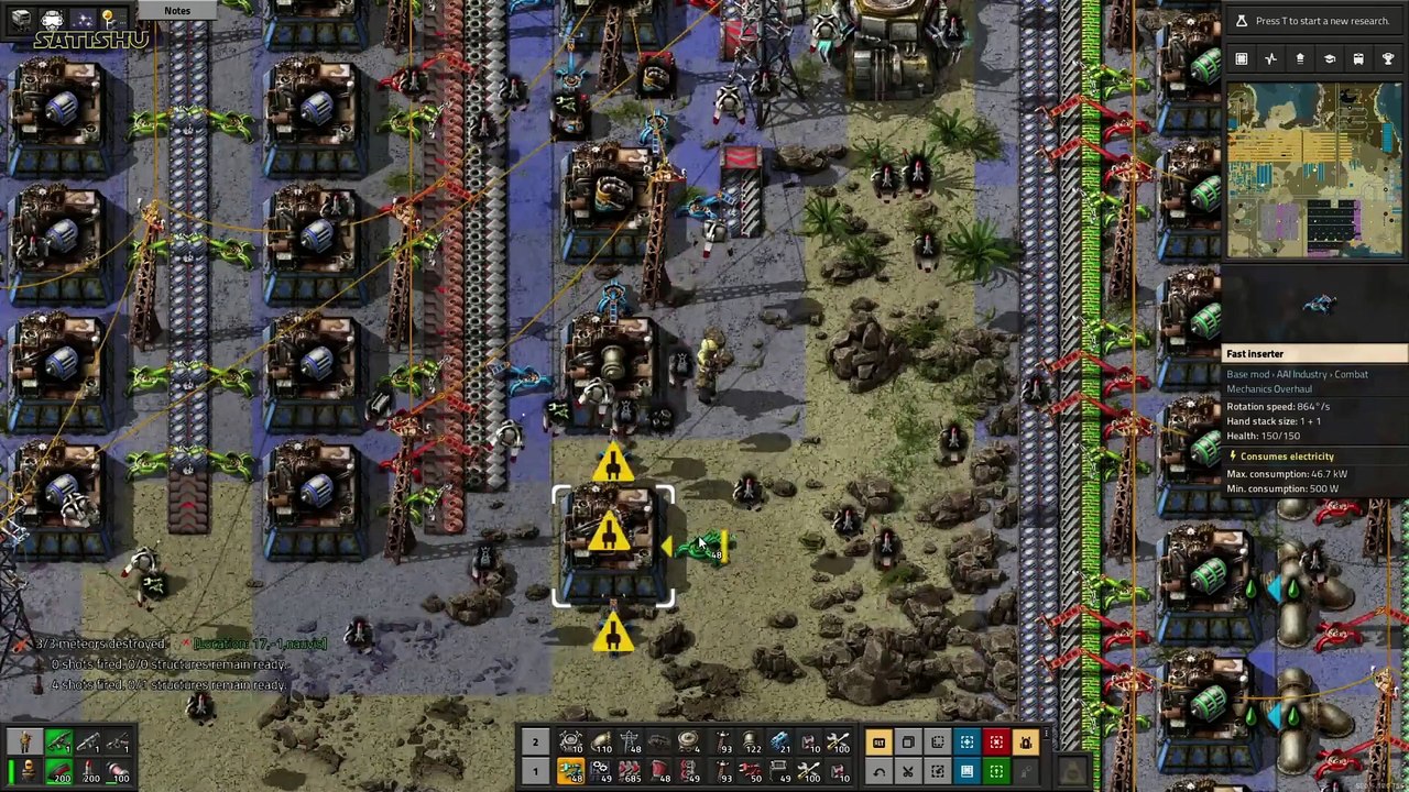 Support-Produktionen für die neuen Energie-Blöcke. | Factorio Space Exploration Mod | Ep. 85