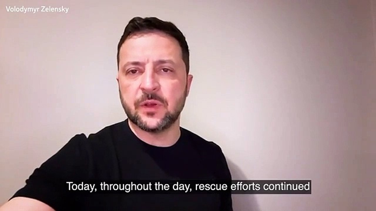 Zelensky sends condolences after deadly strikes kill multiple people in Donetsk region