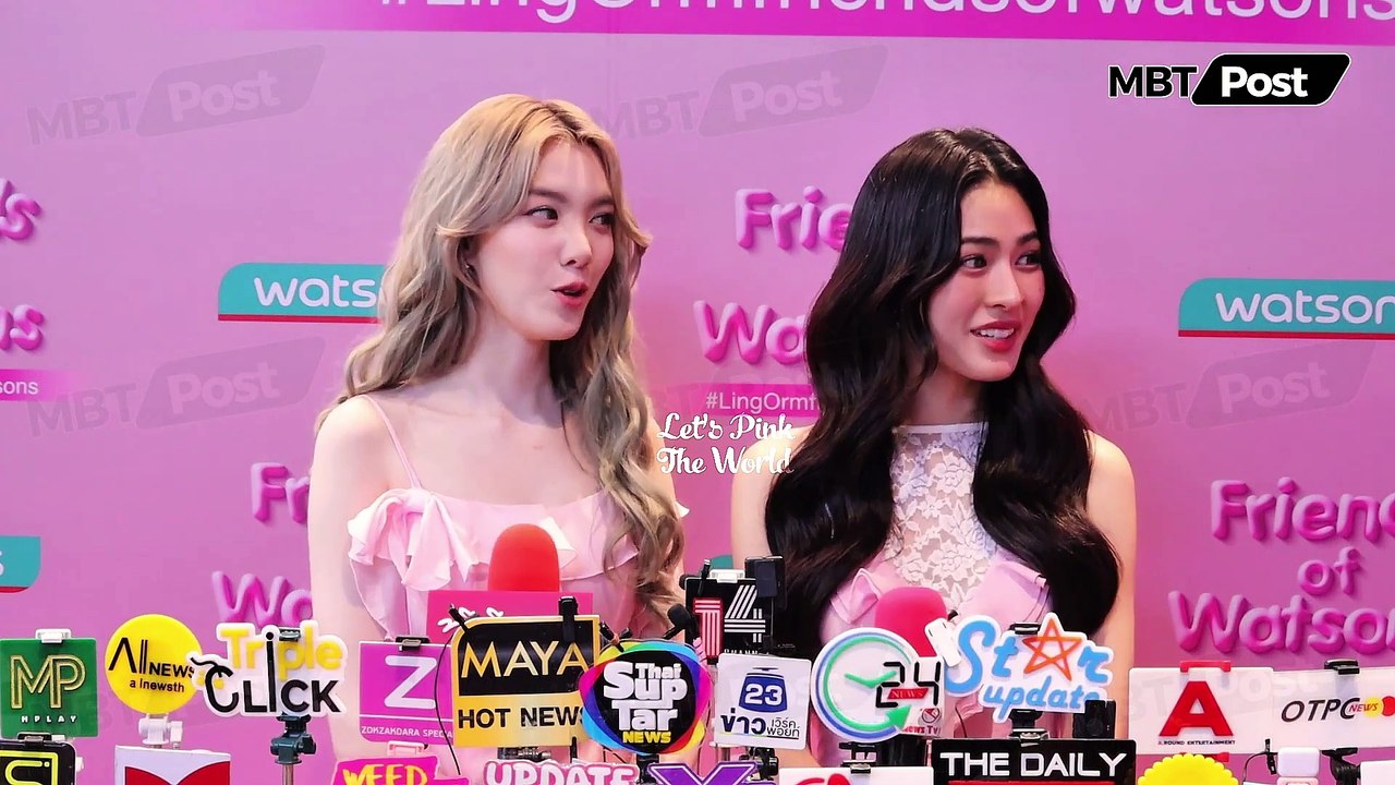 [Vietsub] 250308 LingOrm phỏng vấn Watsons Event