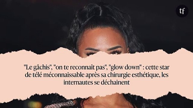 Le gâchis , on te reconnaît pas , glow down : cette star de télé méconnaissable après sa chirurgie esthétique, les internautes se déchainent