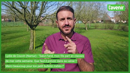 La météo de Farid du 10 mars 2025