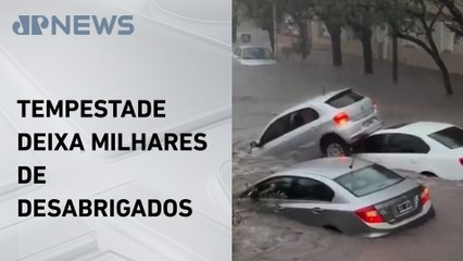 Sobe para 10 número de mortos após chuvas na Argentina