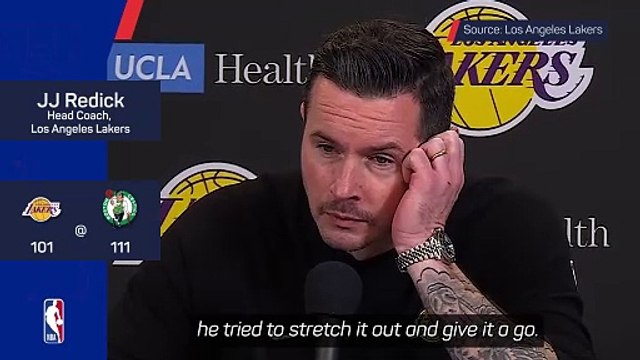 Redick confirms LeBron groin injury