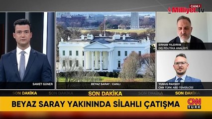 Son dakika: Beyaz Saray yakınında silahlı çatışma