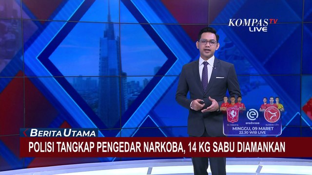 Pengedar Narkoba Ditangkap, Polisi Amankan 14 Kg Sabu dan 6.800 Butir Ekstasi
