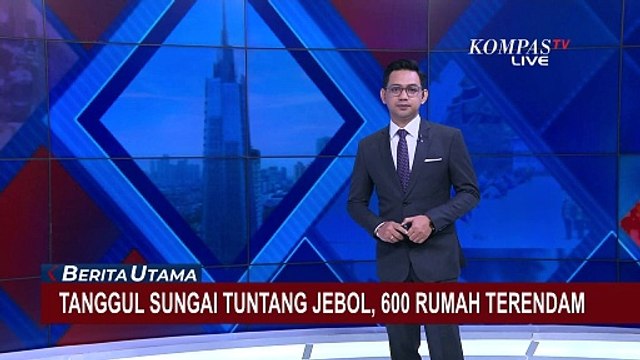 Imbas Jebolnya Tanggul Sungai Tuntang, 600 Rumah Warga Grobogan Terendam Banjir | BENCANA BANJIR