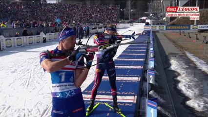 Victoire magistrale des Bleus en relais - Biathlon - Coupe du monde (H)