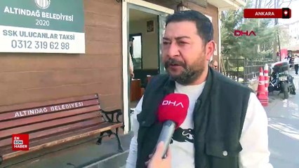 Ankara'da istediği yere götürmeyen taksiciyi bıçakladı