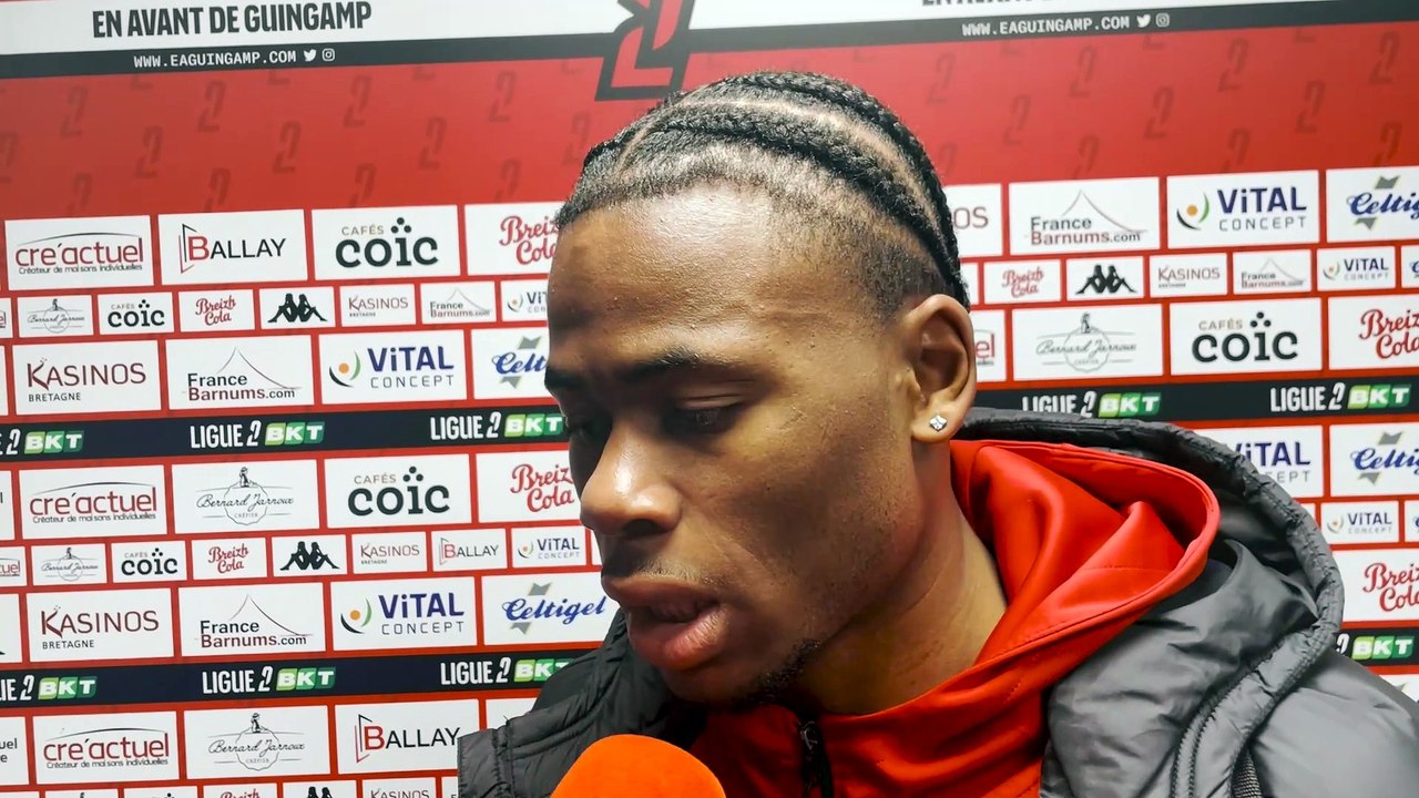 EAG - Clermont (3-1) : les mots de Jacques Siwe après EAG-Clermont et son 10e but en Ligue 2 BKT