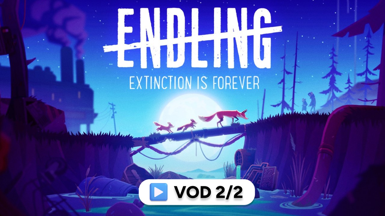 🦊👈 Cette renarde doit survivre dans un monde en ruine | Endling: Extinction is Forever  (2/2)