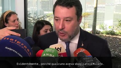 Salva-Milano, Salvini: "Il Comune dica finalmente cosa vuole fare"