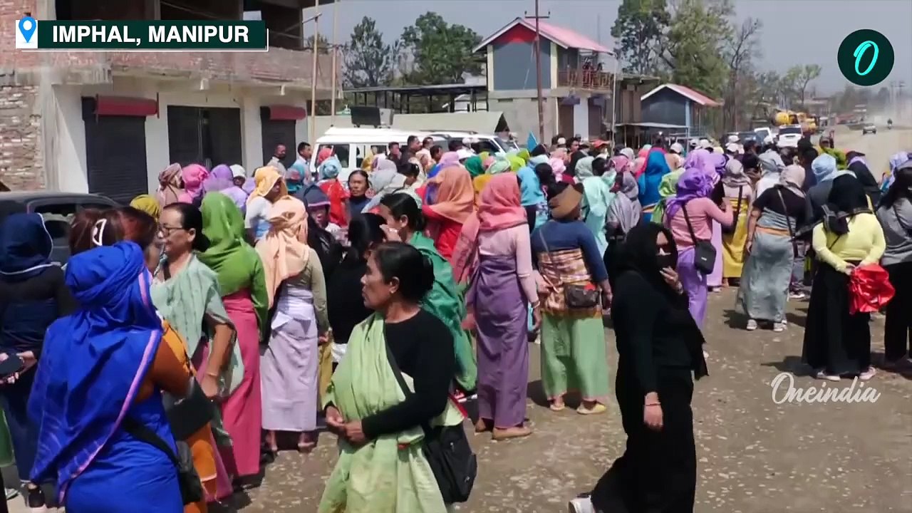 Manipur Violence : Security Forces Conduct house to house Raids, Seize Massive Cache of Weapons