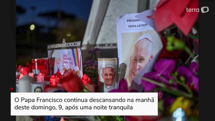 Papa Francisco descansa após uma noite tranquila no hospital, informa o Vaticano