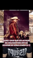 🐎 Yellowstone : les acteurs ont vécu comme de vrais cowboys ! 🤠🔥