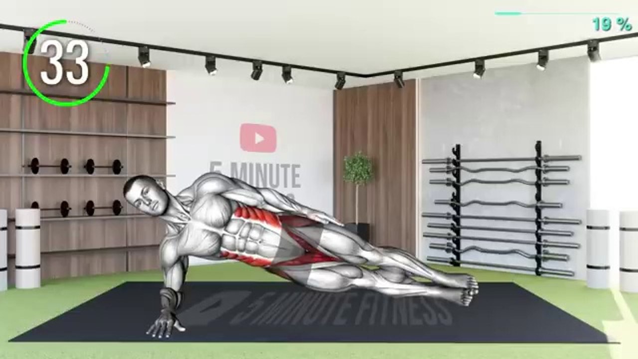 5-Min Plank Variations for Abs