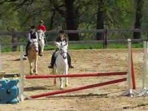 seance de saut avec grisou