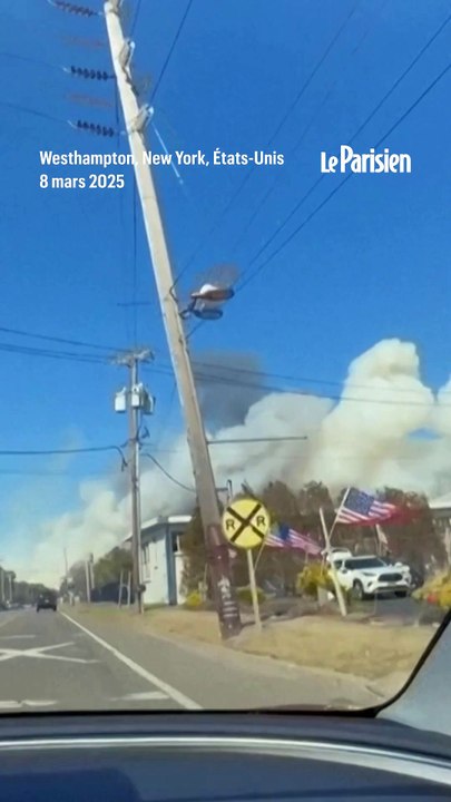 La région de New York plongée dans la fumée des feux de broussailles