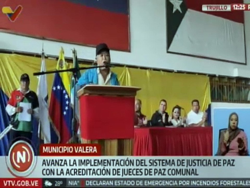 Trujillo | Fueron acreditados jueces y juezas de paz comunal del municipio Valera