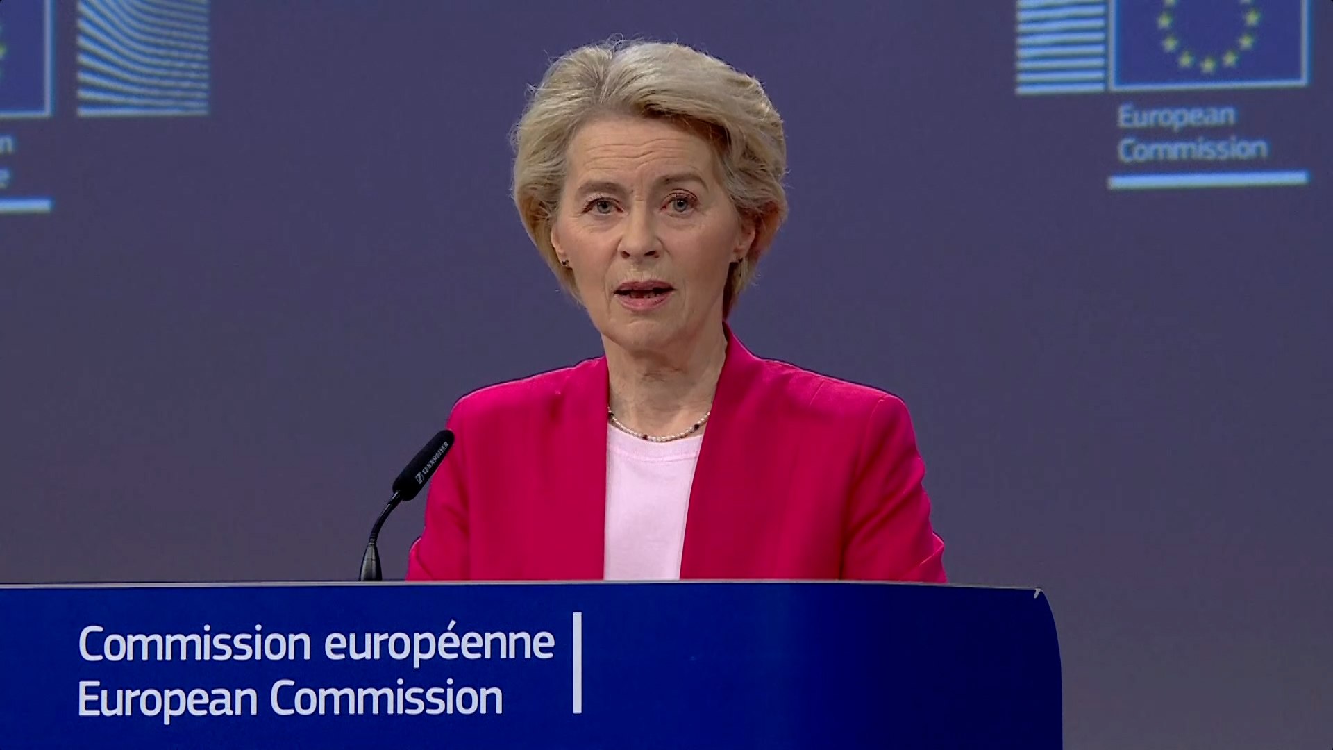 Von der Leyen insiste en que EEUU sigue siendo aliado de la UE pese a las diferencias