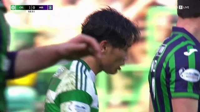 Celtic Vs Hibernian 2 half Scottish Cup Quarter Final