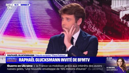 Raphaël Glucksmann (Place publique): "L'Europe peut remplacer les États-Unis dans le soutien militaire et financier à l'Ukraine"