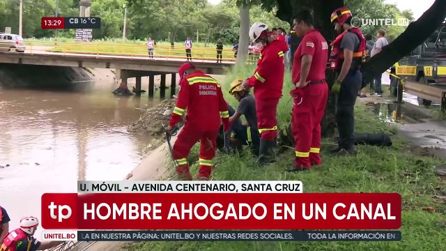 Hallan a un hombre sin vida dentro de un canal de drenaje en Santa Cruz