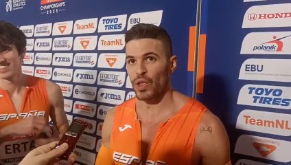 Emotiva dedicatoria de Husillos a su amigo García de la Loma