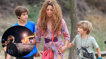 Shakira y sus hijos viven emotivo momento en concierto de Argentina; la colombiana les dedica "Antología"
