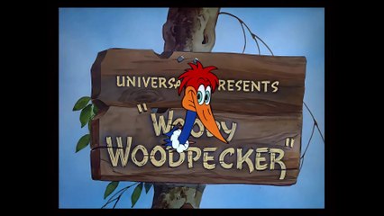 Pica-Pau: Pica-Pau Biruta Dublado em Português (1941) Remasterizado em 4K | Clássico Walter Lantz