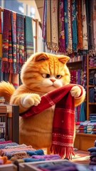 Cat😺 and Hen🐔 Story... By AI CATS STORY.