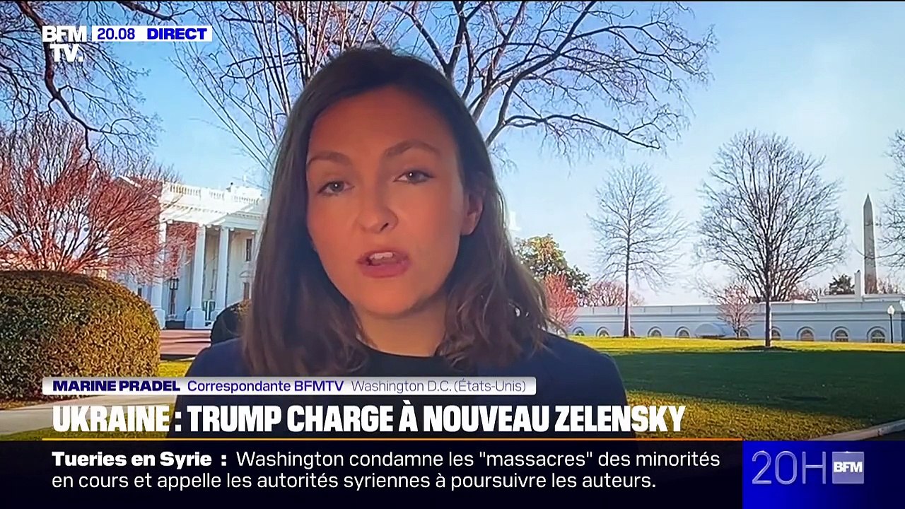 Pour Donald Trump, Volodymyr Zelensky "a soutiré de l'argent aux États-Unis, sous Biden, comme on prend des bonbons à un bébé"