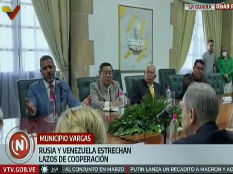 La Guaira y Crimea fortalecen lazos de cooperación y hermandad